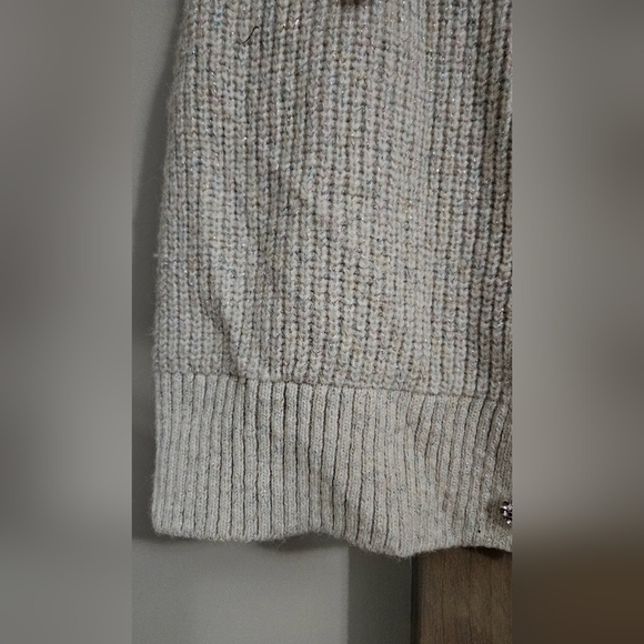ZARA Gem Button Metallic Bib Collar Knit Vest. Size medium - Picture 11 of 13